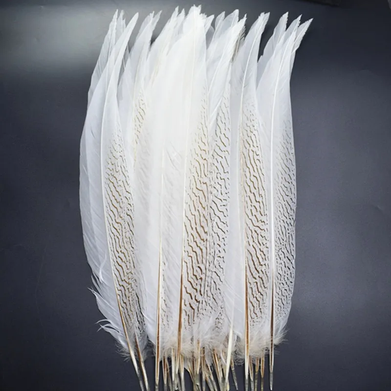 Natural Pheasant Tail Feathers for Crafts 8-32" 20-80cm Silver Pheasant Feathers Plumas Carnaval Craft Feathers plume decoration
Natural Pheasant Tail Feathers for Crafts 8-32" 20-80cm Silver Pheasant Feathers Plumas Carnaval Craft Feathers plume decoration