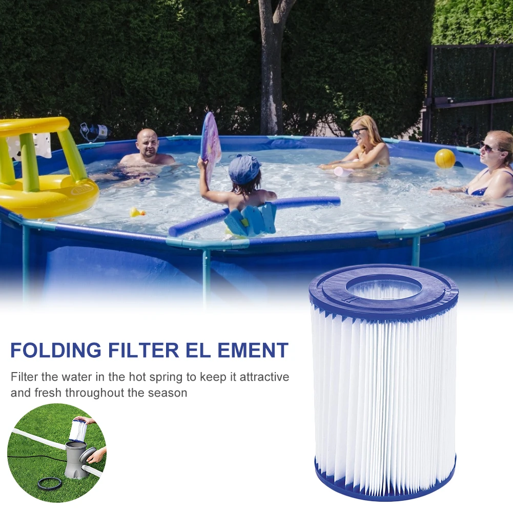 Swimming Pool Filter Cartridge SIZE II for Swimming Pool 58094 PUMP TYPE 2 Inflatable Pool Accessories
Swimming Pool Filter Cartridge SIZE II for Swimming Pool 58094 PUMP TYPE 2 Inflatable Pool Accessories