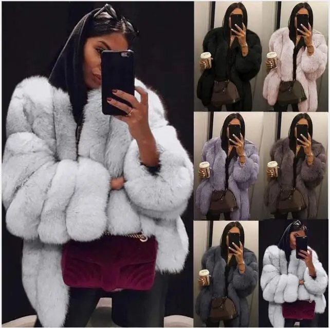 Winter Jackets For Women Fashionable Women's Fur Coats Plush Elegant High Quantity Urban Leisure Casual 5XL Oversized Shagyy
Winter Jackets For Women Fashionable Women's Fur Coats Plush Elegant High Quantity Urban Leisure Casual 5XL Oversized Shagyy