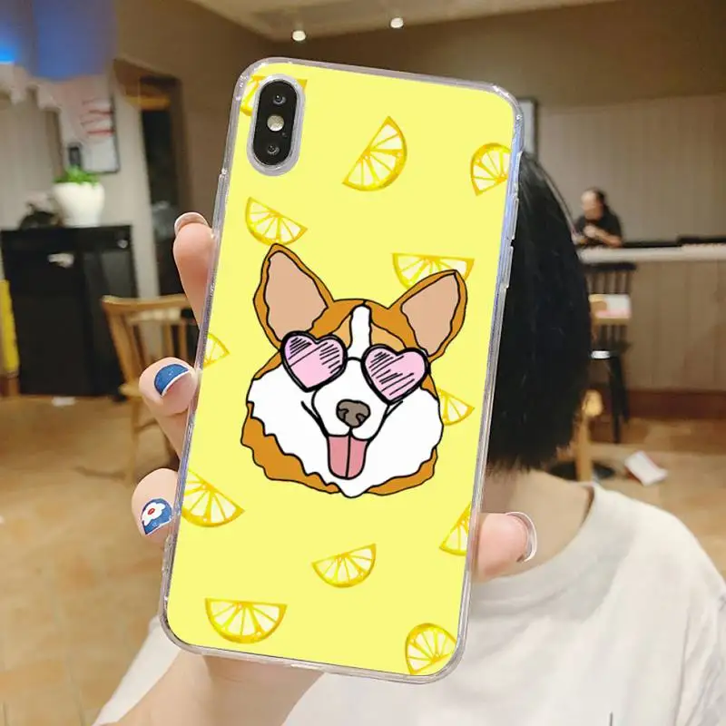 Corgi cute cartoon animal dog Phone Case Transparent for iPhone 6 7 8 11 12 s mini pro X XS XR MAX Plus
Corgi cute cartoon animal dog Phone Case Transparent for iPhone 6 7 8 11 12 s mini pro X XS XR MAX Plus