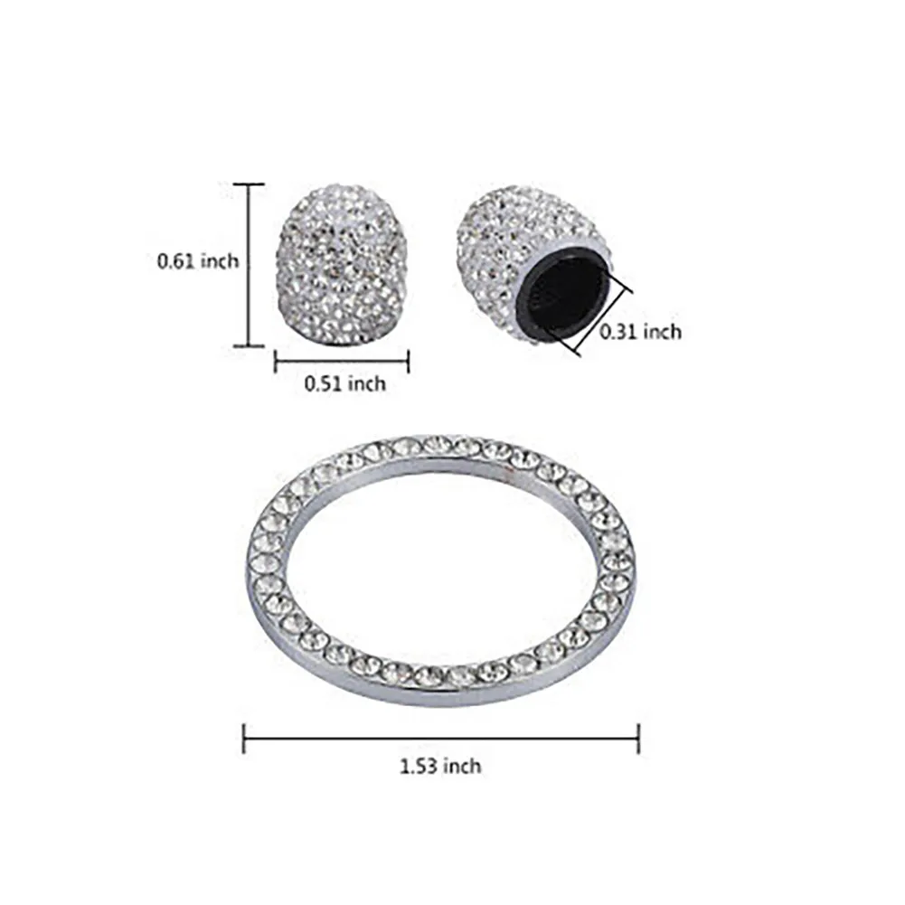 4x Bling Universal Car Wheel Tire Air Valve Tyre Stem Cap Dust Cover White For Auto Start Engine Ignition Button Key And Knob
4x Bling Universal Car Wheel Tire Air Valve Tyre Stem Cap Dust Cover White For Auto Start Engine Ignition Button Key And Knob