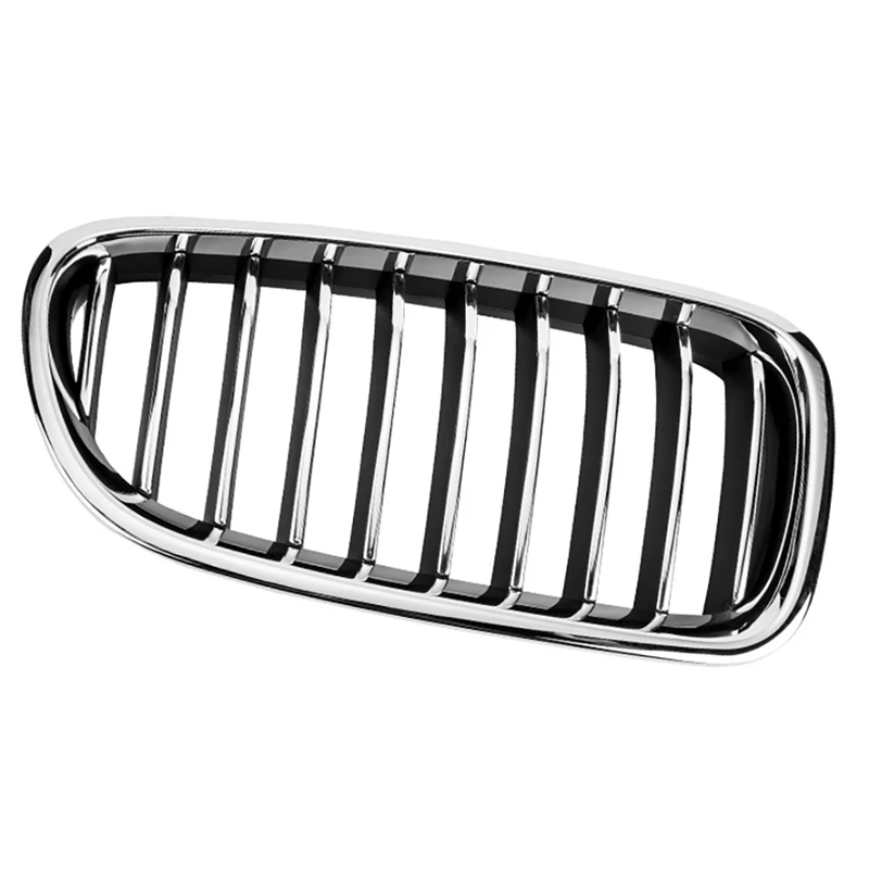 2Pcs Car Front Hood Kidney Grille Grill Mesh Chrome Racing Grills for BMW 5 Series F10/F11 M5 520I 523I 2014-2017 
2Pcs Car Front Hood Kidney Grille Grill Mesh Chrome Racing Grills for BMW 5 Series F10/F11 M5 520I 523I 2014-2017