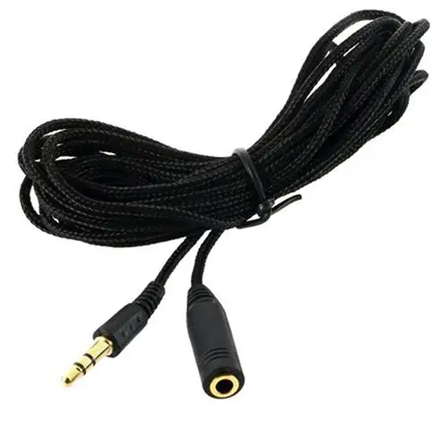 5M 16ft 3.5mm Female to Male F/M Headphone Stereo Audio Extension Cable Cord
5M 16ft 3.5mm Female to Male F/M Headphone Stereo Audio Extension Cable Cord