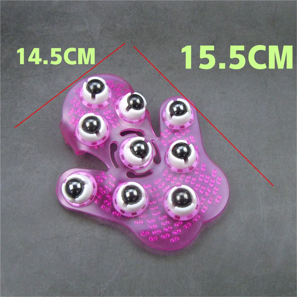 Palm Shaped Rolling Ball Massagebody Massage Glove With 360-degree-roller Metal Roller Ball For Beauty Body Care
Palm Shaped Rolling Ball Massagebody Massage Glove With 360-degree-roller Metal Roller Ball For Beauty Body Care