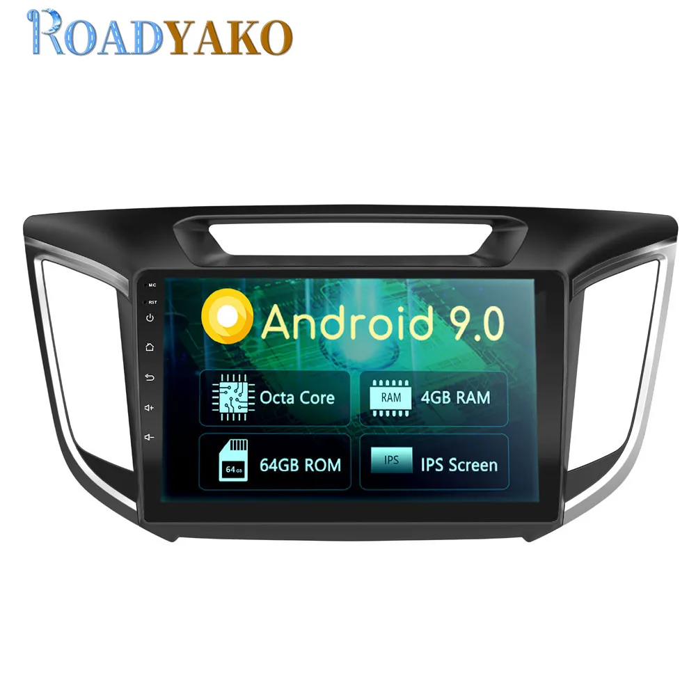 Автомобильный мультимедийный плеер, 10,1 дюйма, Android, для Hyundai IX25 2017-2019, стерео, автомобильная панель, GPS-навигация с Wi-Fi, 2 Din 
Автомобильный мультимедийный плеер, 10,1 дюйма, Android, для Hyundai IX25 2017-2019, стерео, автомобильная панель, GPS-навигация с Wi-Fi, 2 Din