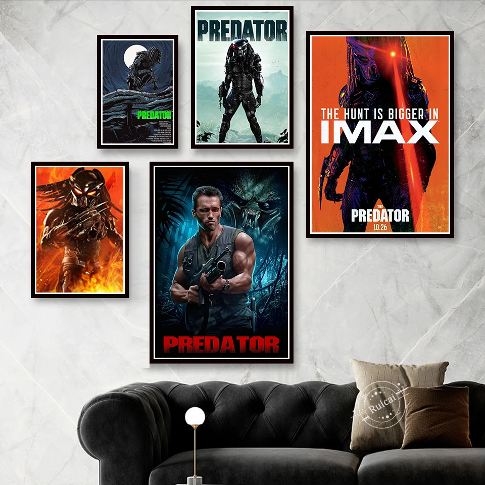 The Predator Poster Hot Classic Horror Movie Painting Silk Canvas Wall Art Picture For Living Room Decoration quadro cuadros
The Predator Poster Hot Classic Horror Movie Painting Silk Canvas Wall Art Picture For Living Room Decoration quadro cuadros