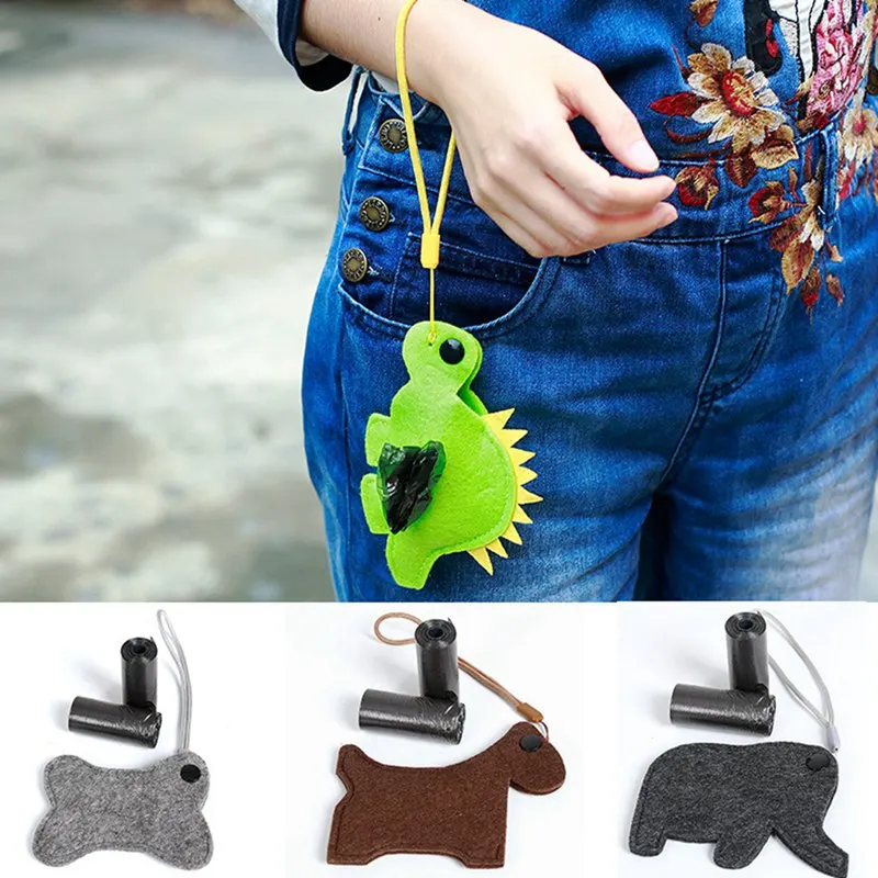 Pet Outdoor Poop Bag Holder Cute Animal Shape Dog Waste Bags Easy Degradable Pet Poop Bags Dispenser Portable Cleaning Products
Pet Outdoor Poop Bag Holder Cute Animal Shape Dog Waste Bags Easy Degradable Pet Poop Bags Dispenser Portable Cleaning Products