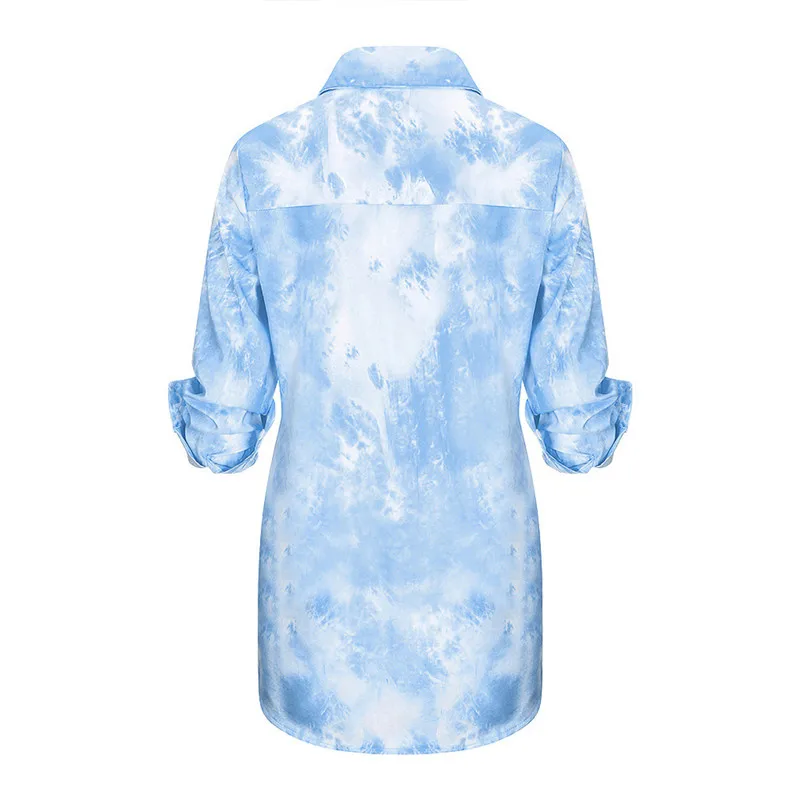 Womens Long Sleeve Tie Dye T-Shirts Blouse Pullover Loose Button Casual Tops
Womens Long Sleeve Tie Dye T-Shirts Blouse Pullover Loose Button Casual Tops