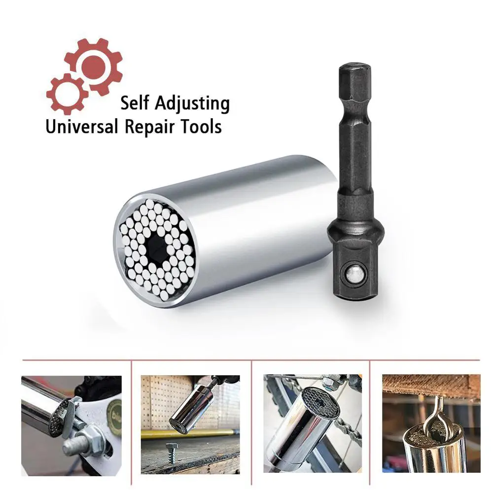 Universal Socket 2 Piece/Set Universal Adjustable Torque Ratchet Socket Wrench Set Spanner Multi-Function Hand Tool Set
Universal Socket 2 Piece/Set Universal Adjustable Torque Ratchet Socket Wrench Set Spanner Multi-Function Hand Tool Set