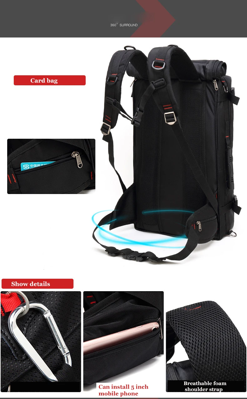 Походные рюкзаки INFEYLAY для мужчин и женщин деловой ранец путешествий ноутбука 40
