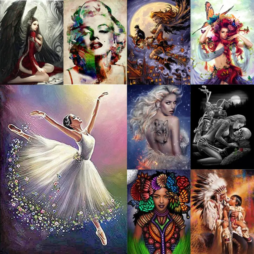 5D Diamond Painting DIY Character Series Full Diamond Handmade Diamond Embroidered Mosaic Pattern Home Decoration New Year Gift
5D Diamond Painting DIY Character Series Full Diamond Handmade Diamond Embroidered Mosaic Pattern Home Decoration New Year Gift