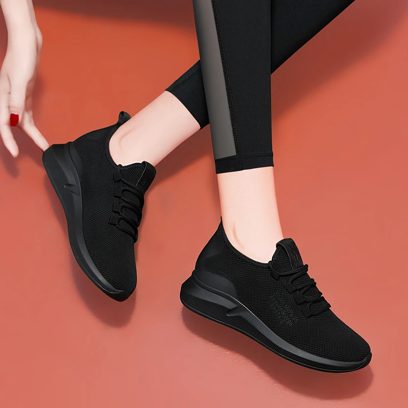 Women's Sneakers Breathable Knitted Casual Women Lace up Ladies Flats Female Spring Autumn Vulcanized Running Shoes Fashion
Women's Sneakers Breathable Knitted Casual Women Lace up Ladies Flats Female Spring Autumn Vulcanized Running Shoes Fashion