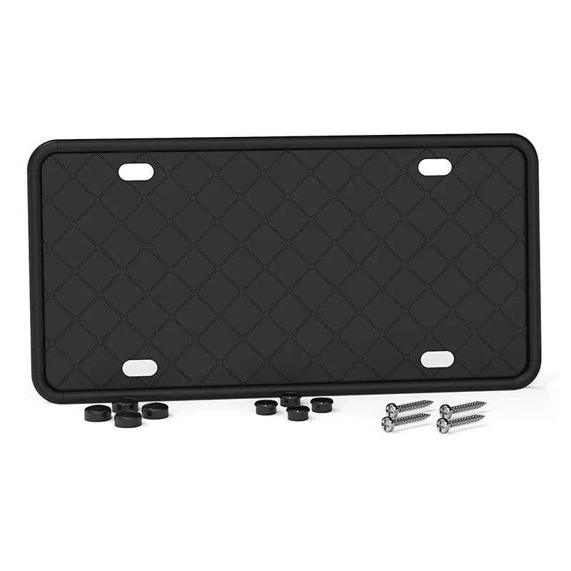 1 PC Universal US CA Auto Rustproof Weather-Proof Silicone License Plate Frame Holder
1 PC Universal US CA Auto Rustproof Weather-Proof Silicone License Plate Frame Holder