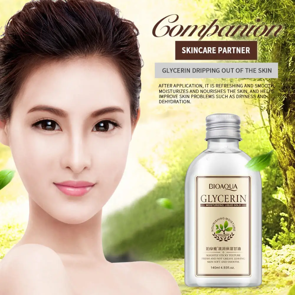 140ml Face Skin Body Lotion Glycerin Essential Oil Moisturzing Whitening Oil Control Shrink Pores Makeup Base Beauty Care
140ml Face Skin Body Lotion Glycerin Essential Oil Moisturzing Whitening Oil Control Shrink Pores Makeup Base Beauty Care