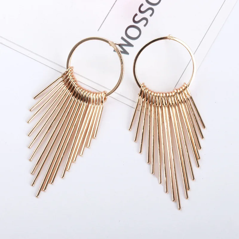 New Fashion Vintage Dangle Earrings For Women Jewelry Bright Tassel Earrings Round Ancient Long Drop Earrings Brincos
New Fashion Vintage Dangle Earrings For Women Jewelry Bright Tassel Earrings Round Ancient Long Drop Earrings Brincos