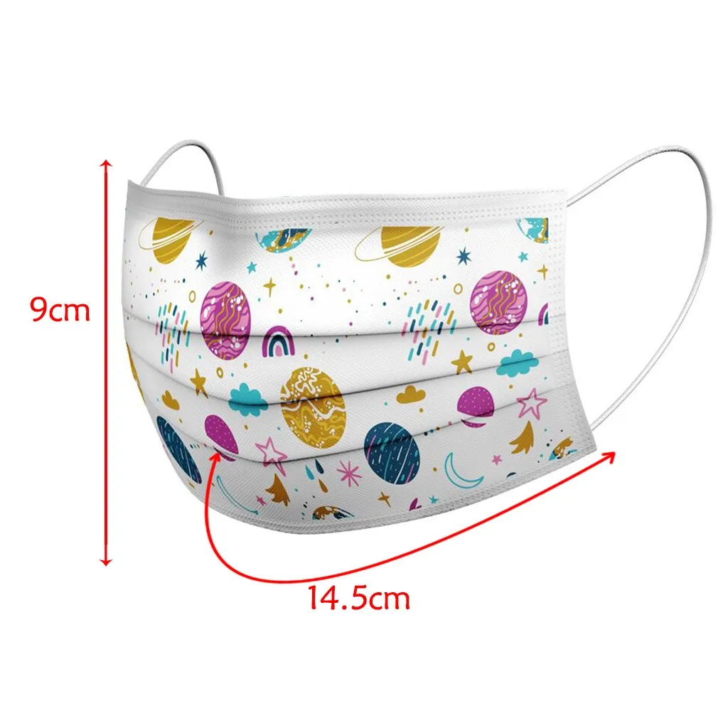 100PCS Disposable Non-woven Face Mask Fashion Children 3 Layer Mask Lovely Print Filter Masks Mouth Mask With Design Masque 
100PCS Disposable Non-woven Face Mask Fashion Children 3 Layer Mask Lovely Print Filter Masks Mouth Mask With Design Masque