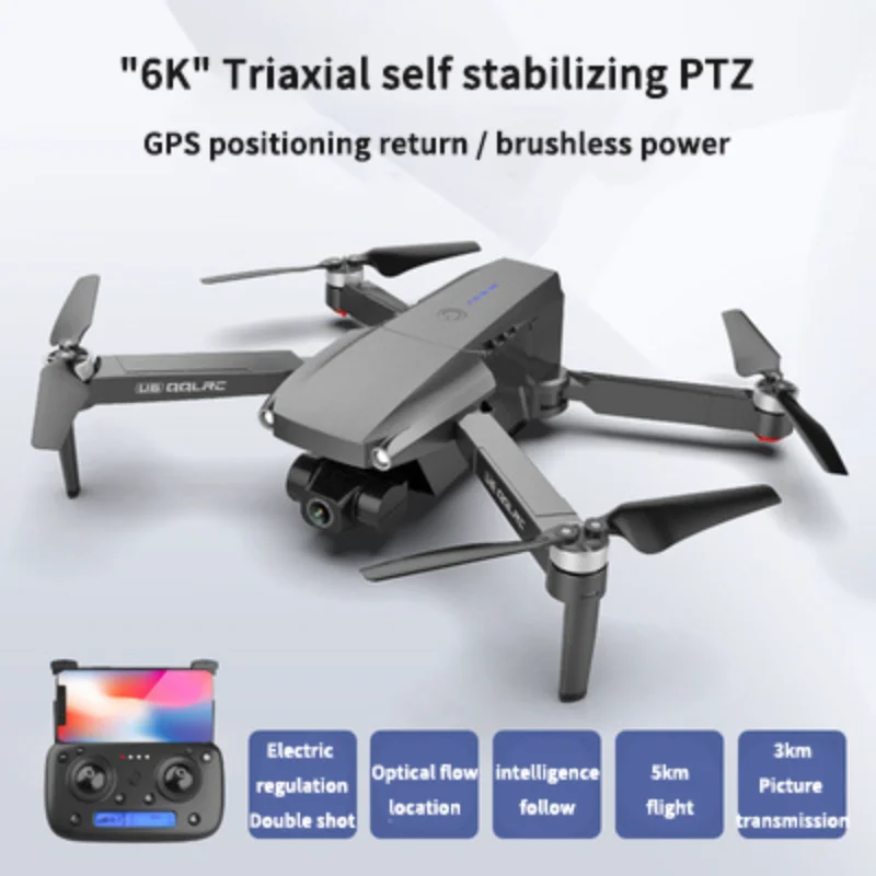 Дрон с камерой 8K HD, Gps, стабилизатор, трехосевой карданный бесщеточный Дрон с дистанционным управлением GPS, летательный аппарат с двойной HD к...
Дрон с камерой 8K HD, Gps, стабилизатор, трехосевой карданный бесщеточный Дрон с дистанционным управлением GPS, летательный аппарат с двойной HD к...