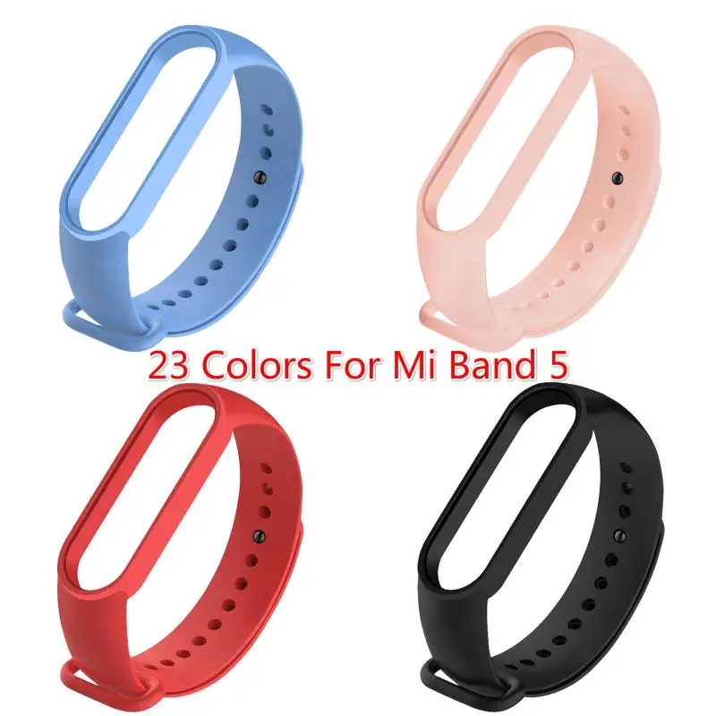 Silicone Strap For Mi Band 5 Wristband Multicolor Replacement Strap For Xiaomi Smart Watch 5 For Mi Watch 5 Accessories
Silicone Strap For Mi Band 5 Wristband Multicolor Replacement Strap For Xiaomi Smart Watch 5 For Mi Watch 5 Accessories