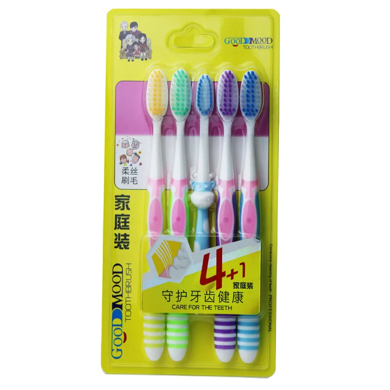 5pcs Family Suit Toothbrush Soft Bristle Round Brush Head Adult Child Household Antibacterial Men and Women Dental Oral Care
5pcs Family Suit Toothbrush Soft Bristle Round Brush Head Adult Child Household Antibacterial Men and Women Dental Oral Care