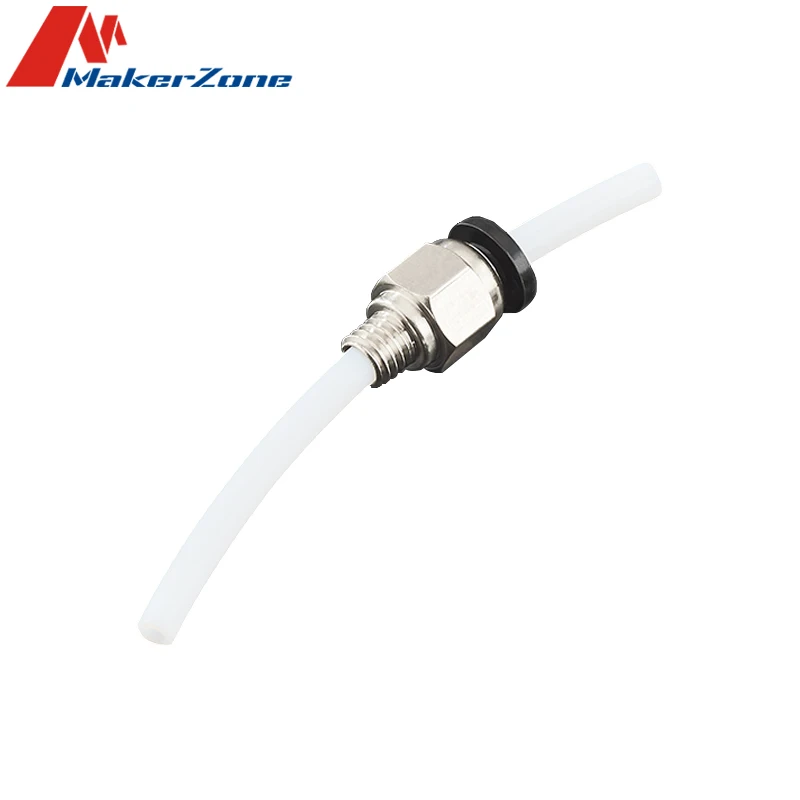 5pcs/Lot PC4-M6 Connector Black Straight Fit OD 4mm M6 PTFE Tube Push In To Connect Fitting For 1.75mm Filament 3D Printer
5pcs/Lot PC4-M6 Connector Black Straight Fit OD 4mm M6 PTFE Tube Push In To Connect Fitting For 1.75mm Filament 3D Printer