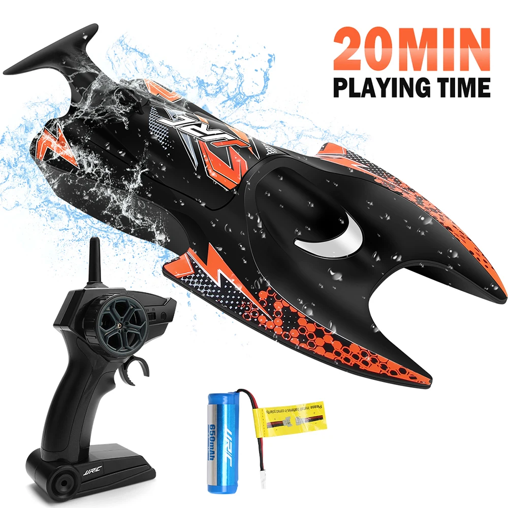 

RC Boat 2.4G Remote Control Speed mini Boat Dual Motors 10km/h 20 min Using time RC Ship Speedboat Electric Toy