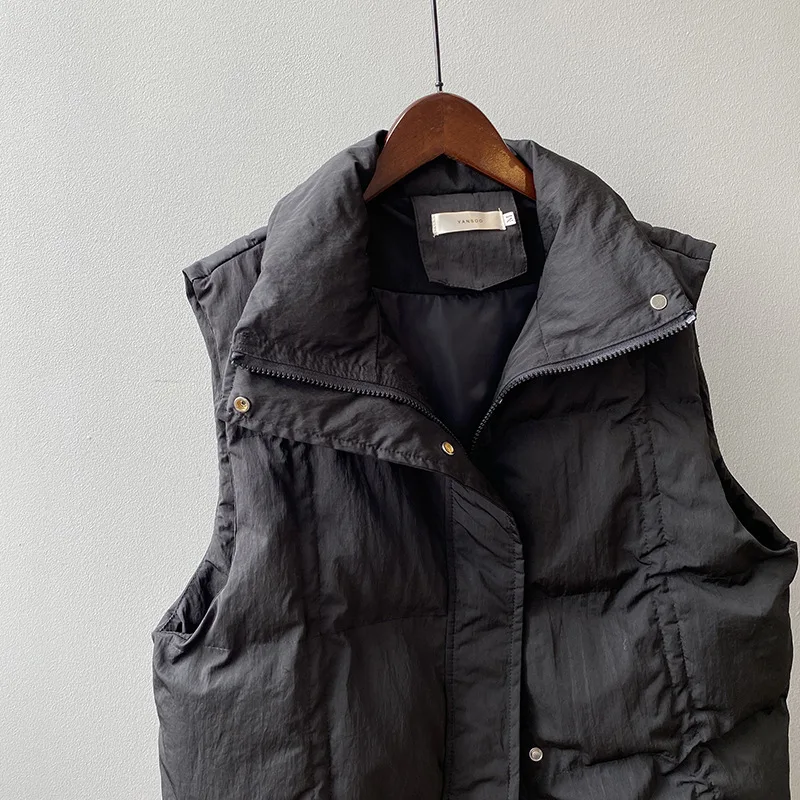 Sleeveless Vest Women Puffer Jacket Solid Winter Keep Warm Stand Collar Harajuku Outwear Loose Fashion Padded Vest Korean Style
Sleeveless Vest Women Puffer Jacket Solid Winter Keep Warm Stand Collar Harajuku Outwear Loose Fashion Padded Vest Korean Style