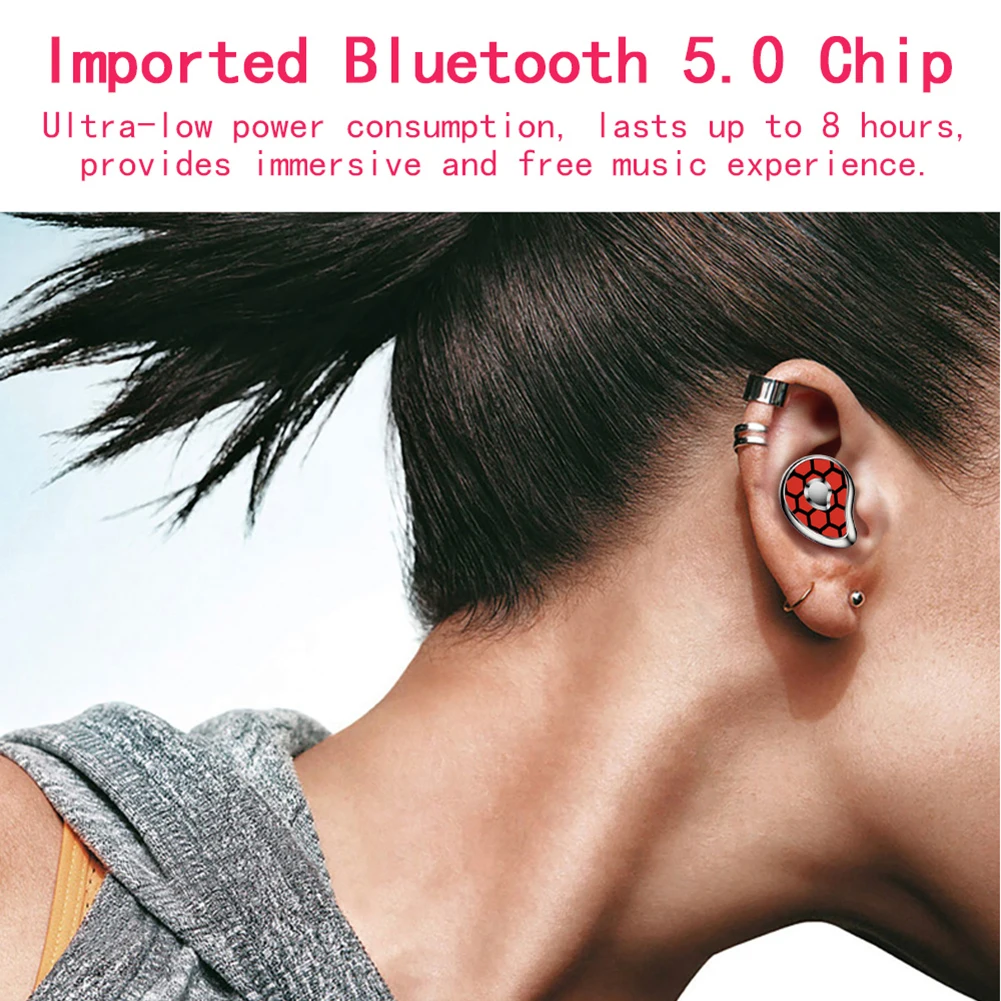 Wireless Bluetooth Headset HIFI Sound Quality Earphone 6D Sound Bilateral Call Earbuds Gaming Headset With Mic Noise Reduction
Wireless Bluetooth Headset HIFI Sound Quality Earphone 6D Sound Bilateral Call Earbuds Gaming Headset With Mic Noise Reduction