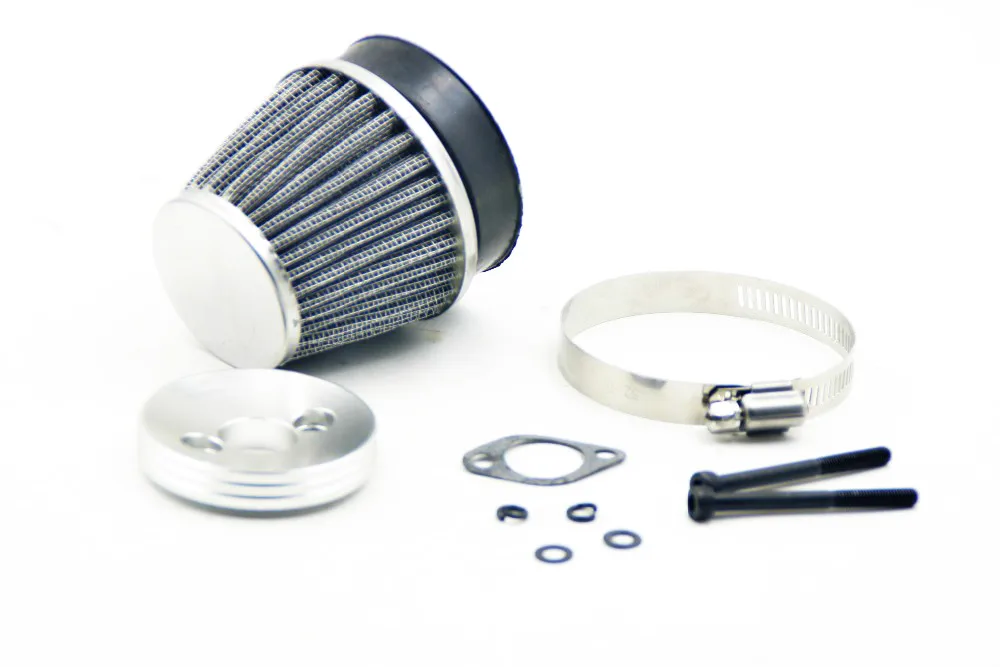 Metal Air filter fit for Zenoah CY 23cc 26cc 29cc 30.5cc 32cc 45cc Engine 1/5 HPI Rovan KM BAJA Losi 5ive T FG GoPed RedCat |