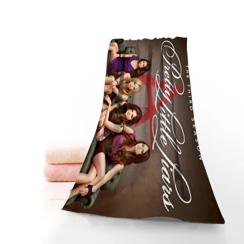 Хлопковое полотенце Pretty Little Liars с принтом для лица ткань из микрофибры детей