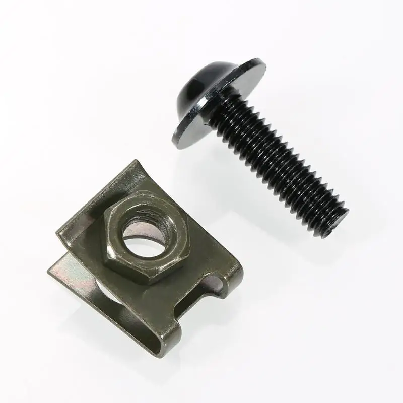 10pcs M6 Fairing Bolts Spire Fastener Clips Screw Spring Nuts For Motorcycle Auto Replacement Parts Nuts & Bolts Accessories
10pcs M6 Fairing Bolts Spire Fastener Clips Screw Spring Nuts For Motorcycle Auto Replacement Parts Nuts & Bolts Accessories