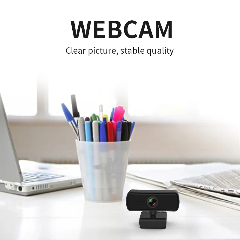 HD 720P Webcam Mini Computer PC WebCamera With Microphone Rotatable Cameras For Live Broadcast Video Calling Conference Work
HD 720P Webcam Mini Computer PC WebCamera With Microphone Rotatable Cameras For Live Broadcast Video Calling Conference Work