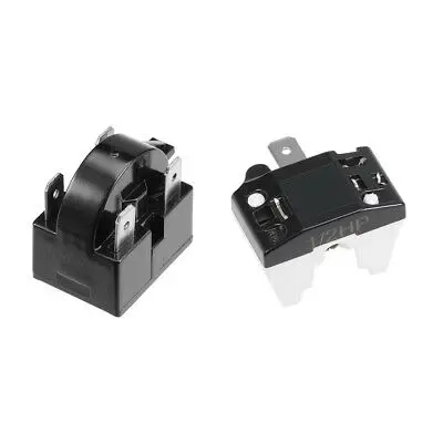 Стартер холодильника PTC реле 22 Ом 4 Pin + компрессора защита от перегрузки 1/2hp|Детали