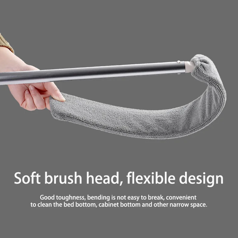 Bedside Dust Brush Long Handle Mop Household Bed Bottom Gap Clean Fur Hair Sweeping Dusty Magic Microfibre Duster
Bedside Dust Brush Long Handle Mop Household Bed Bottom Gap Clean Fur Hair Sweeping Dusty Magic Microfibre Duster