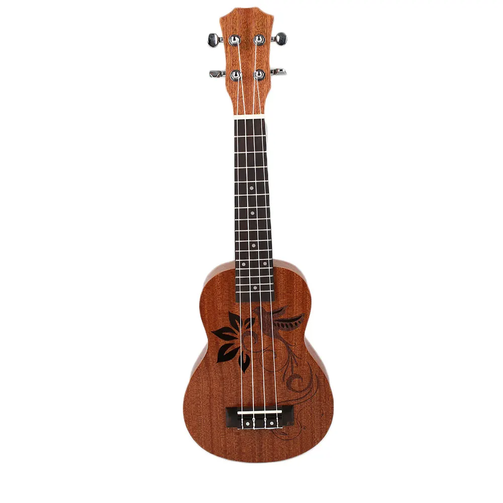 Kids Gift Wooden Ukulele Brown Color Back Flower/Birds Pattern Mini Guitar Beginners Arch Hobbies Wood Ukulele Ukulele Soprano
Kids Gift Wooden Ukulele Brown Color Back Flower/Birds Pattern Mini Guitar Beginners Arch Hobbies Wood Ukulele Ukulele Soprano