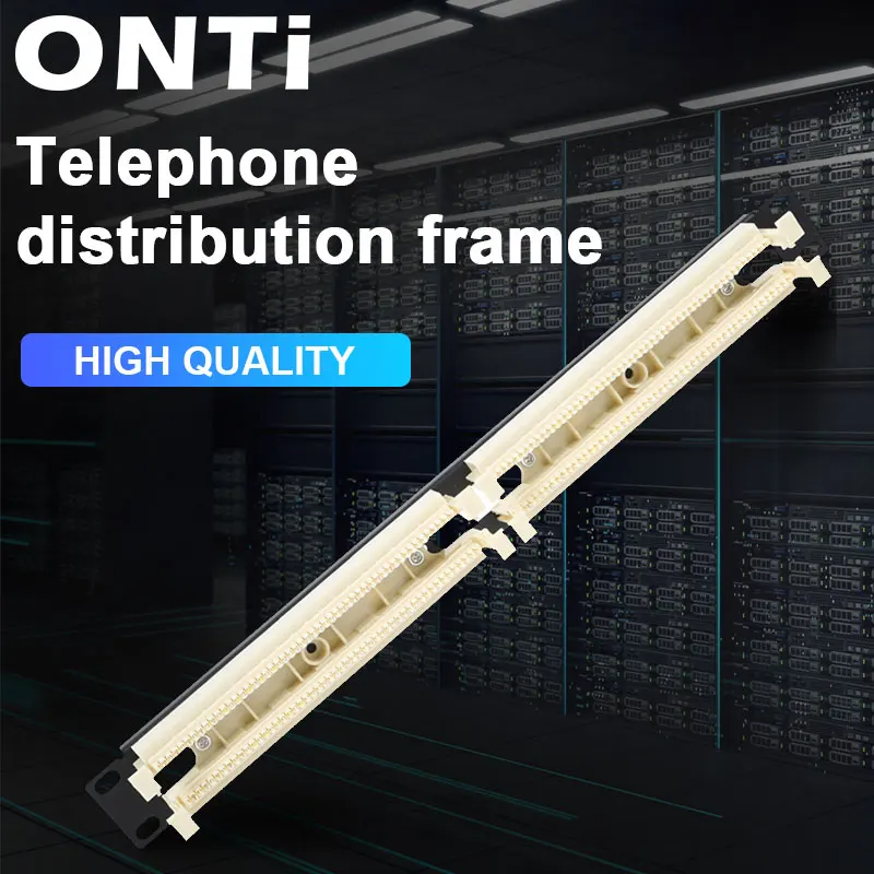 ONTi 19 дюймового шкафа для одежды 100 пар телефонный модуль 110 оптическая