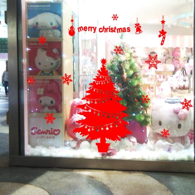 Christmas tree Wall Stickers for Glass window Merry Christmas Home Decor Art Decals Wallpaper decoration sticker
Christmas tree Wall Stickers for Glass window Merry Christmas Home Decor Art Decals Wallpaper decoration sticker