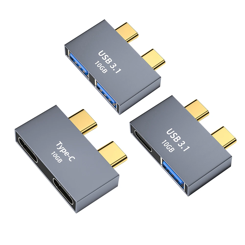 Portable PC Dual USB3.1 Type-C Adapter 10GB Computer Female to Male Converter Part Laptop Notebook Accessories
Portable PC Dual USB3.1 Type-C Adapter 10GB Computer Female to Male Converter Part Laptop Notebook Accessories