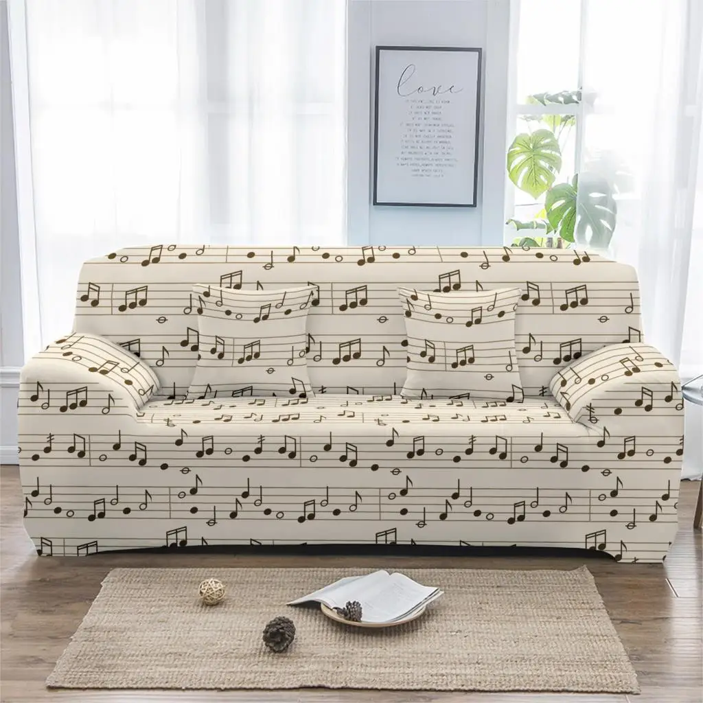 2021 Musical Note Pattern Sofa Cover Stretch Slipcovers Sectional Couch Corner Cover Sofa Covers for Living Room
2021 Musical Note Pattern Sofa Cover Stretch Slipcovers Sectional Couch Corner Cover Sofa Covers for Living Room