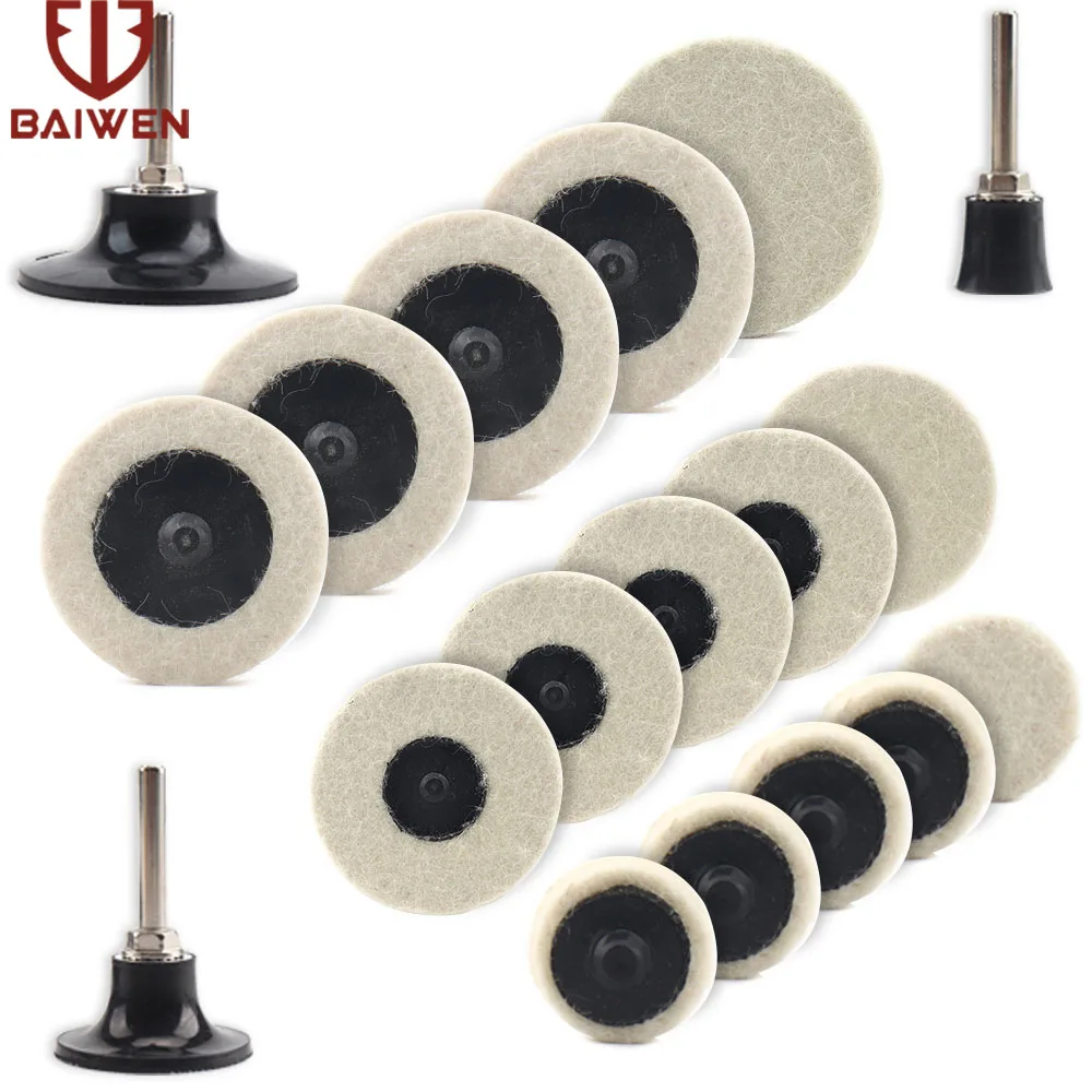 1/2/3 Inch Roloc Polishing Wheel Buffing Pads Compressed Wool Felt Fabric Disc Grinding Pad Dremel Rotary Accessories
1/2/3 Inch Roloc Polishing Wheel Buffing Pads Compressed Wool Felt Fabric Disc Grinding Pad Dremel Rotary Accessories
