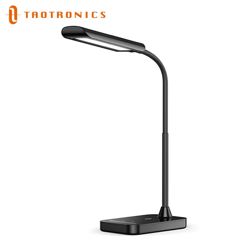 TaoTronics Desk Lamps Dimmable LED Flexible Gooseneck Table Lamp 7 Brightness Levels 5 Color Eye Protect Touch Control Lighting
TaoTronics Desk Lamps Dimmable LED Flexible Gooseneck Table Lamp 7 Brightness Levels 5 Color Eye Protect Touch Control Lighting