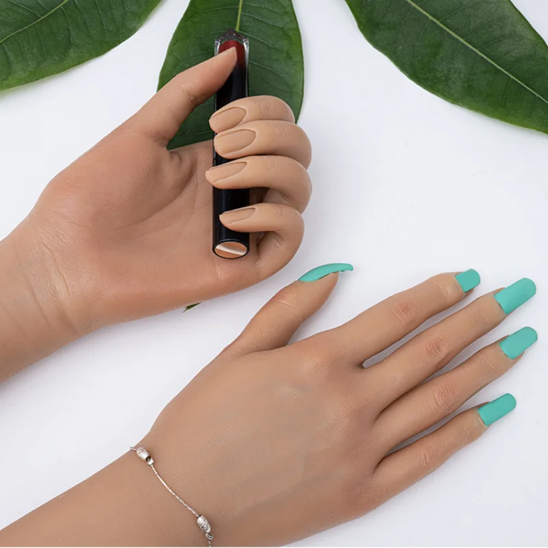 Simulation Silicone Female Mannequin Hand Model for Rings Nail Manicure Painting Shooting Display Showing Shelf
Simulation Silicone Female Mannequin Hand Model for Rings Nail Manicure Painting Shooting Display Showing Shelf
