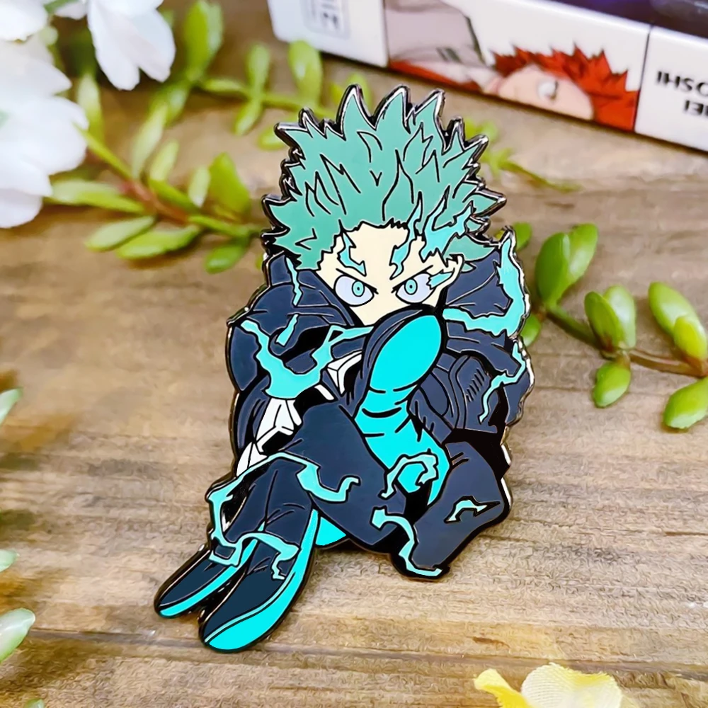 My Hero Academias Midoriya Izuku Hard Enamel Pin Cartoon Anime Fans Collect Metal Brooch Accessories Fashion Unique Jewelry Gift
My Hero Academias Midoriya Izuku Hard Enamel Pin Cartoon Anime Fans Collect Metal Brooch Accessories Fashion Unique Jewelry Gift