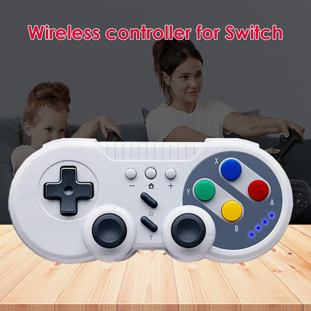 Беспроводной геймпад для Nintendo Switch Windows For Switch Pro с поддержкой Bluetooth, игровой контроллер, вибрационный контроллер, джойстик
Беспроводной геймпад для Nintendo Switch Windows For Switch Pro с поддержкой Bluetooth, игровой контроллер, вибрационный контроллер, джойстик