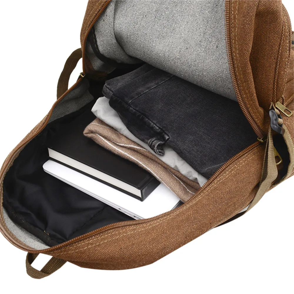 2021 New High-capacity Women's Backpack Pure Color Designer Ladies Travel Bag High-quality Canvas Teenager Student School Bags
2021 New High-capacity Women's Backpack Pure Color Designer Ladies Travel Bag High-quality Canvas Teenager Student School Bags