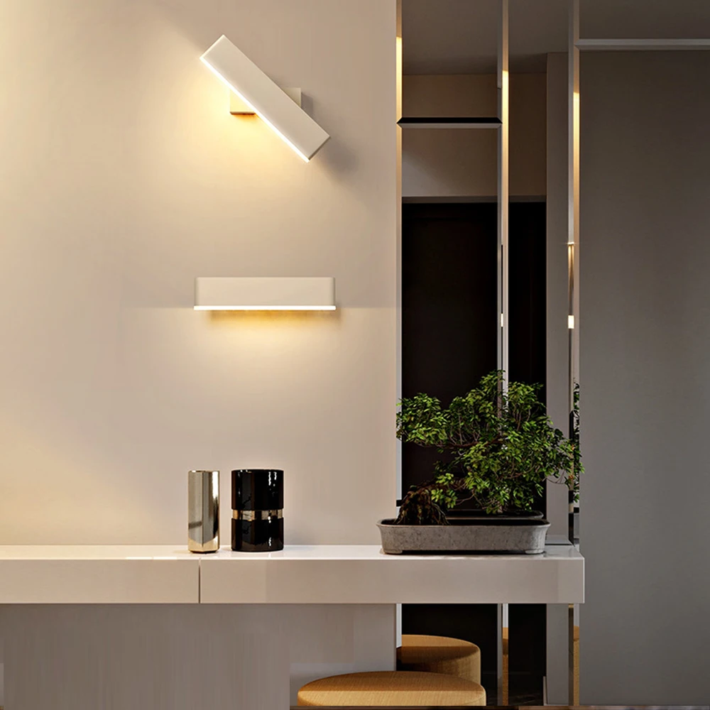 modern led wall lights bedside wall lamp wall sconce black bedroom Nordic steering head 110-220V for living room
modern led wall lights bedside wall lamp wall sconce black bedroom Nordic steering head 110-220V for living room