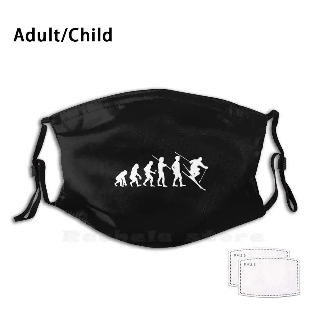 Human Evolution Skiing Skier Ski Funny Print Reusable Pm2.2745 Filter Face Mask Human Evolution Evolution Humanevolution 
Human Evolution Skiing Skier Ski Funny Print Reusable Pm2.2745 Filter Face Mask Human Evolution Evolution Humanevolution
