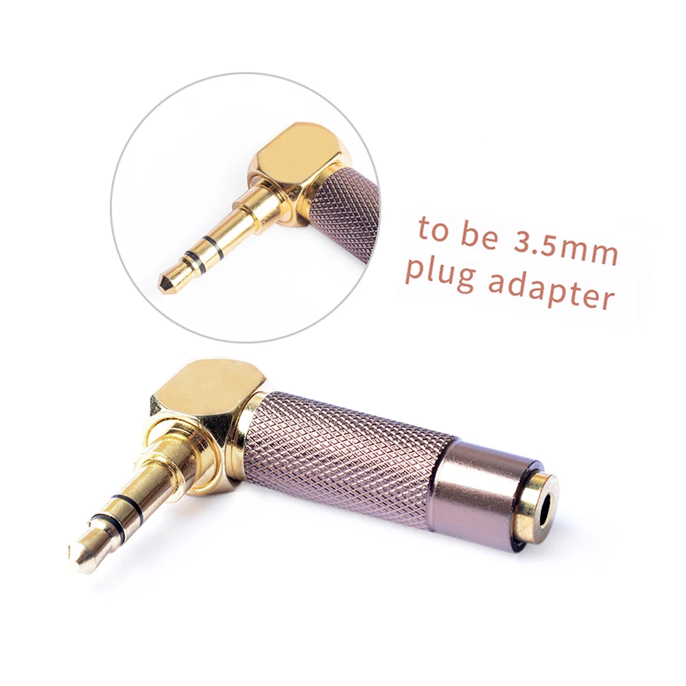 FDBRO High-quality Headphone Jack 2.5mm Female To 3.5mm/4.4mm Male Jack Audio Stereo Adapter Plug Converter For NW-WM1A AMP Play
FDBRO High-quality Headphone Jack 2.5mm Female To 3.5mm/4.4mm Male Jack Audio Stereo Adapter Plug Converter For NW-WM1A AMP Play