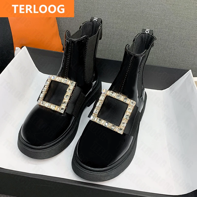 Женские мотоциклетные ботинки на низком каблуке, повседневные ботинки-челси на платформе, с кристаллами, зимний сезон 2022
Женские мотоциклетные ботинки на низком каблуке, повседневные ботинки-челси на платформе, с кристаллами, зимний сезон 2022