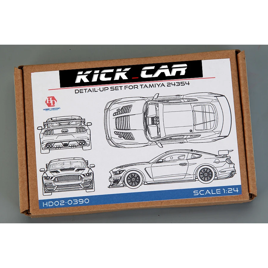 1/24 Resin Retrofit For Car Models Hobbydesign HD02-0390 Mustang GT4 For T 24354(PE+Resin+Metal parts)For Model Cars
1/24 Resin Retrofit For Car Models Hobbydesign HD02-0390 Mustang GT4 For T 24354(PE+Resin+Metal parts)For Model Cars