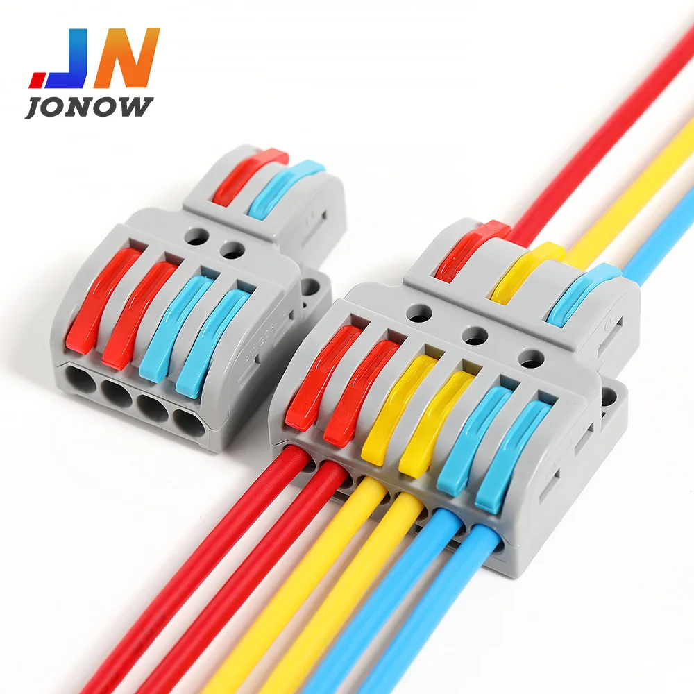 1/3/5PCS Electrical Wire Connector Universal Fast Docking Type Cable Connector Connection Push-in Butt Conductor Terminal Block
1/3/5PCS Electrical Wire Connector Universal Fast Docking Type Cable Connector Connection Push-in Butt Conductor Terminal Block